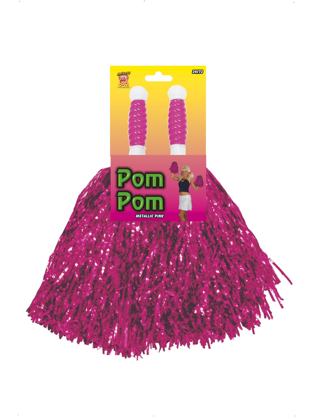 Pom Pom, Metallic Pink
