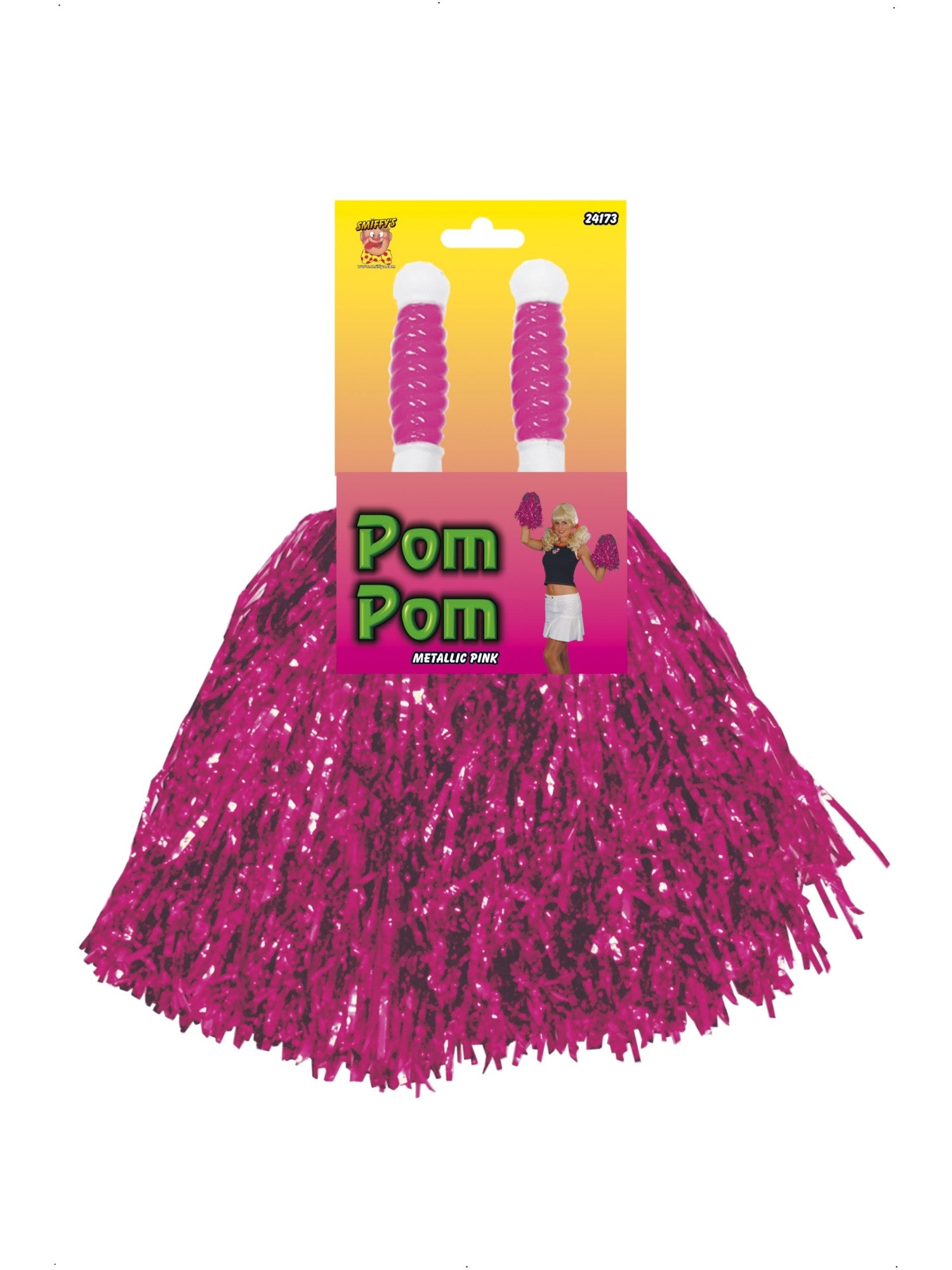 Pom Pom, Metallic Pink