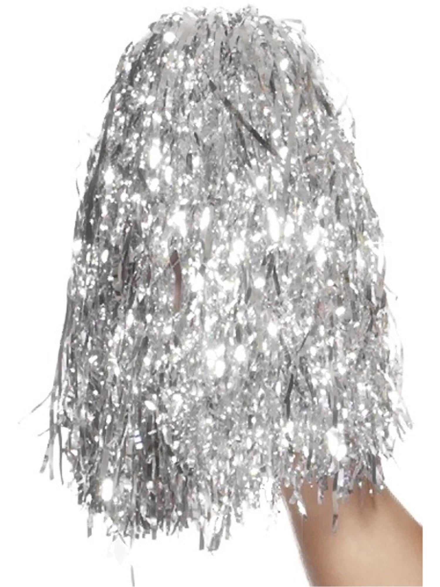 Pom Pom, Metallic Silver