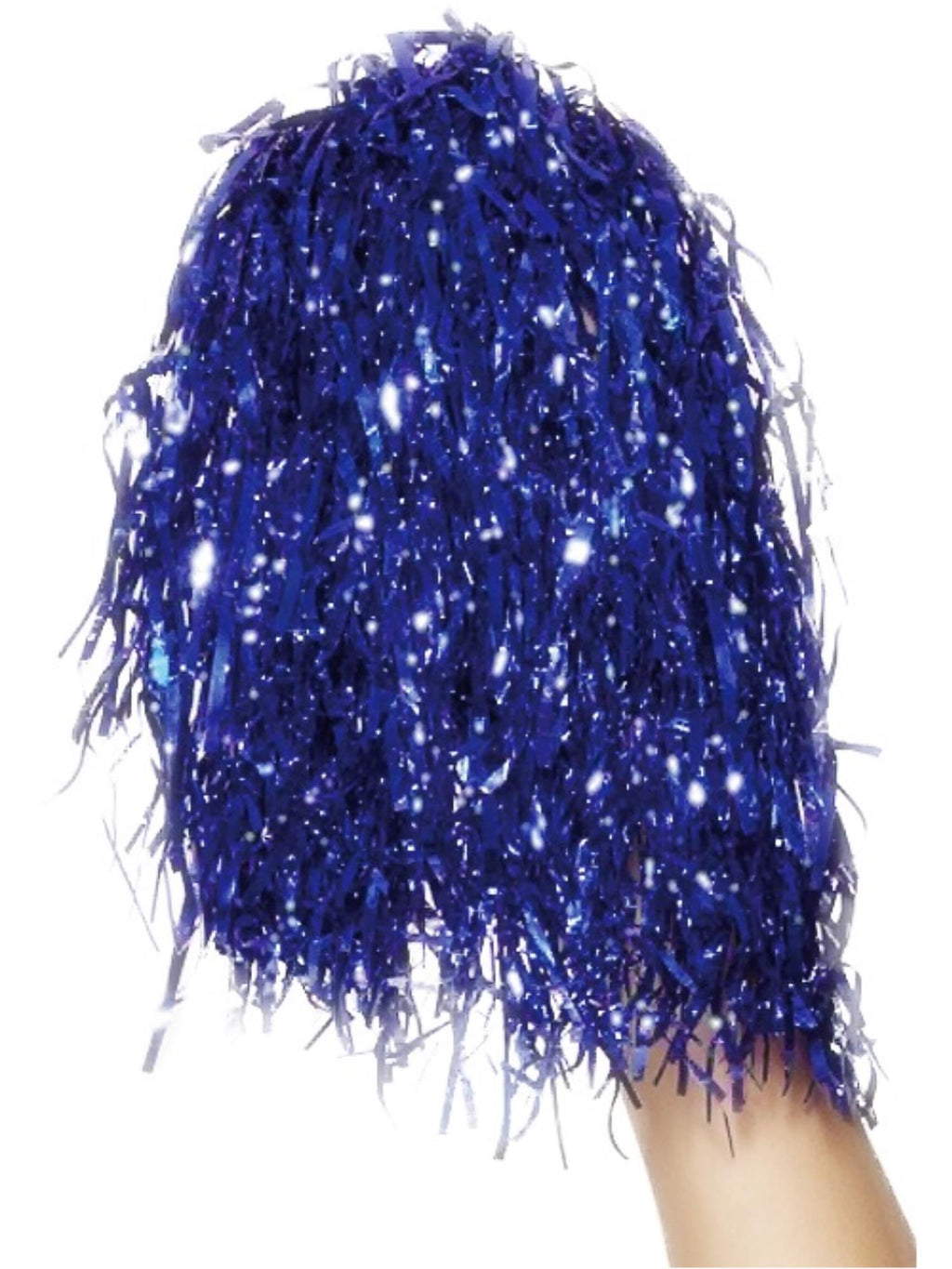 Pom Pom, Metallic Blue