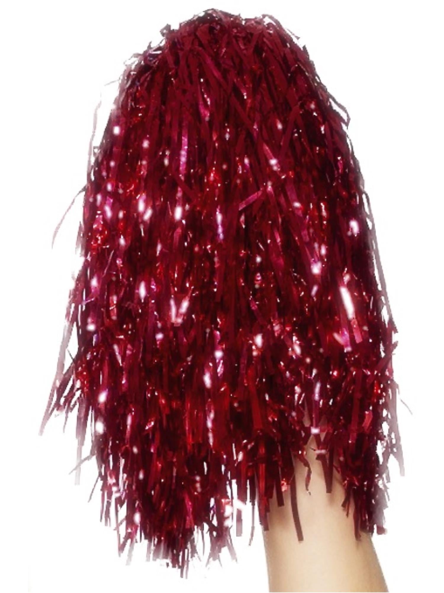 Pom Pom, Metallic Red