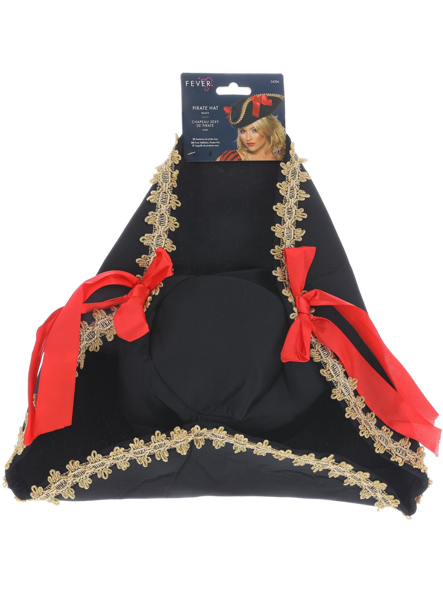Smiffys Fever Pirate Hat - 24206