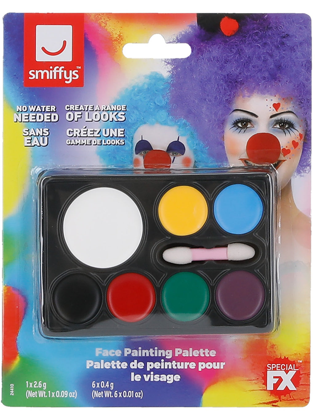 Face Painting Palette, 7 Colours