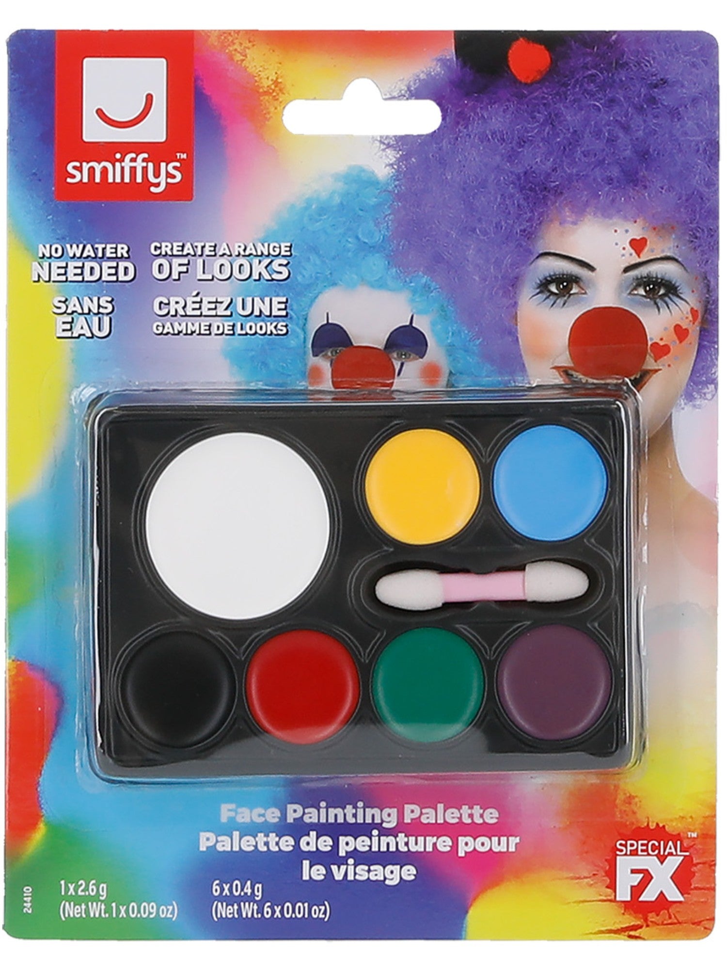 Face Painting Palette, 7 Colours