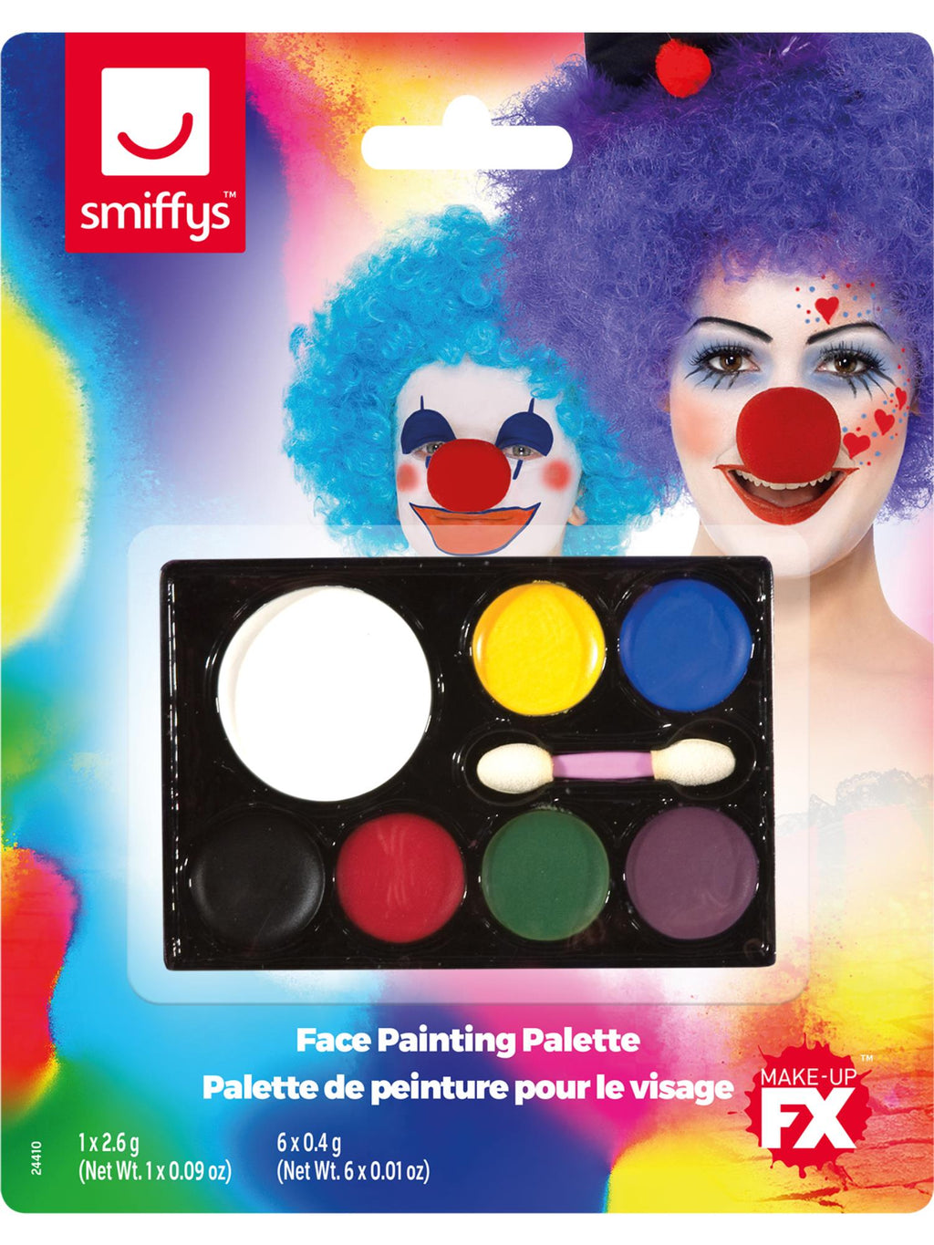 Face Painting Palette, 7 Colours