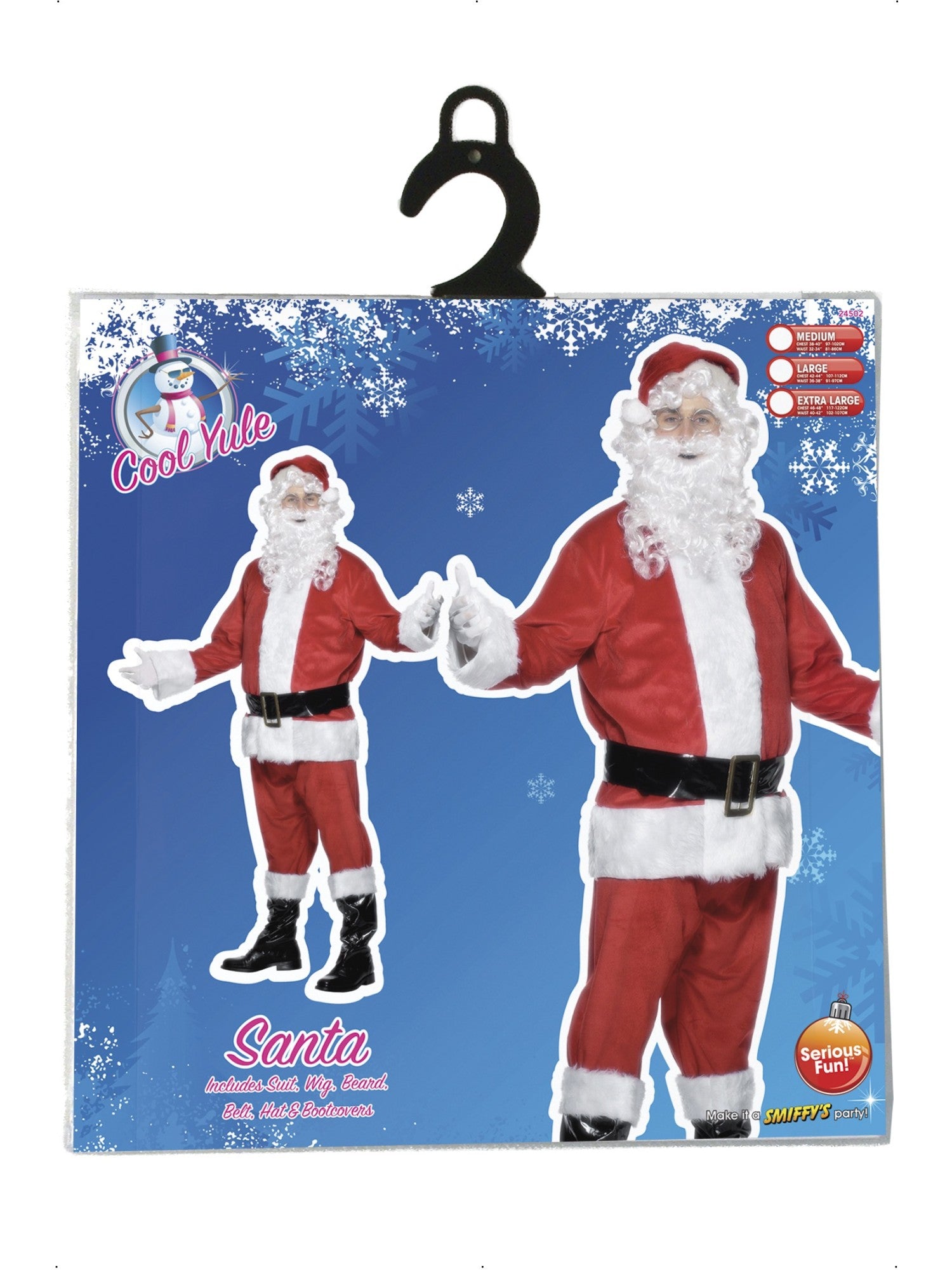 Santa Suit Velour Costume