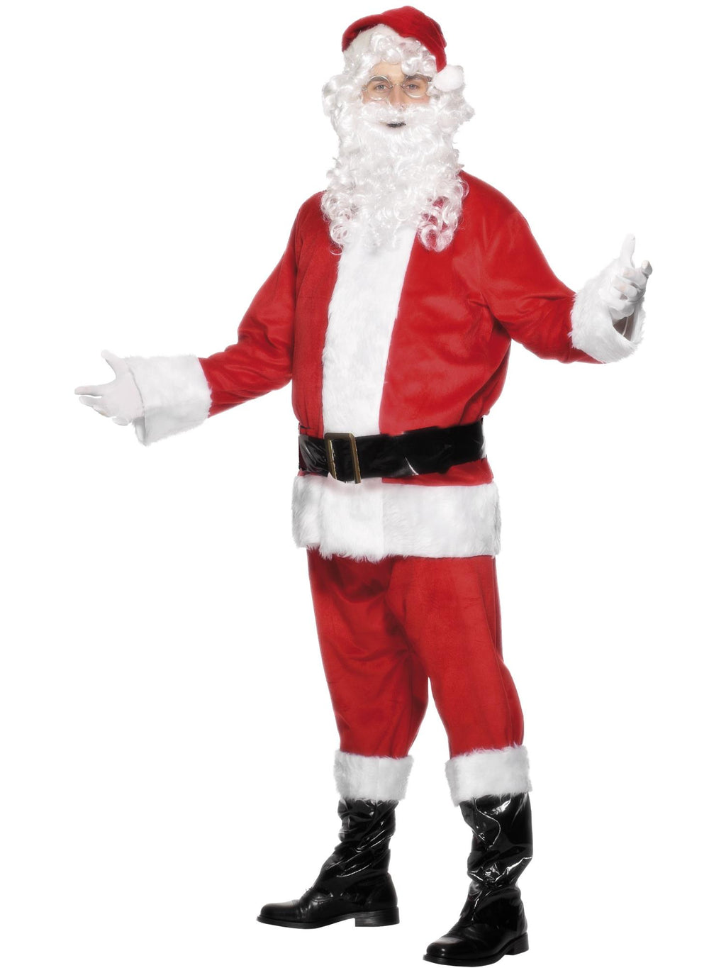 Santa Suit Velour Costume