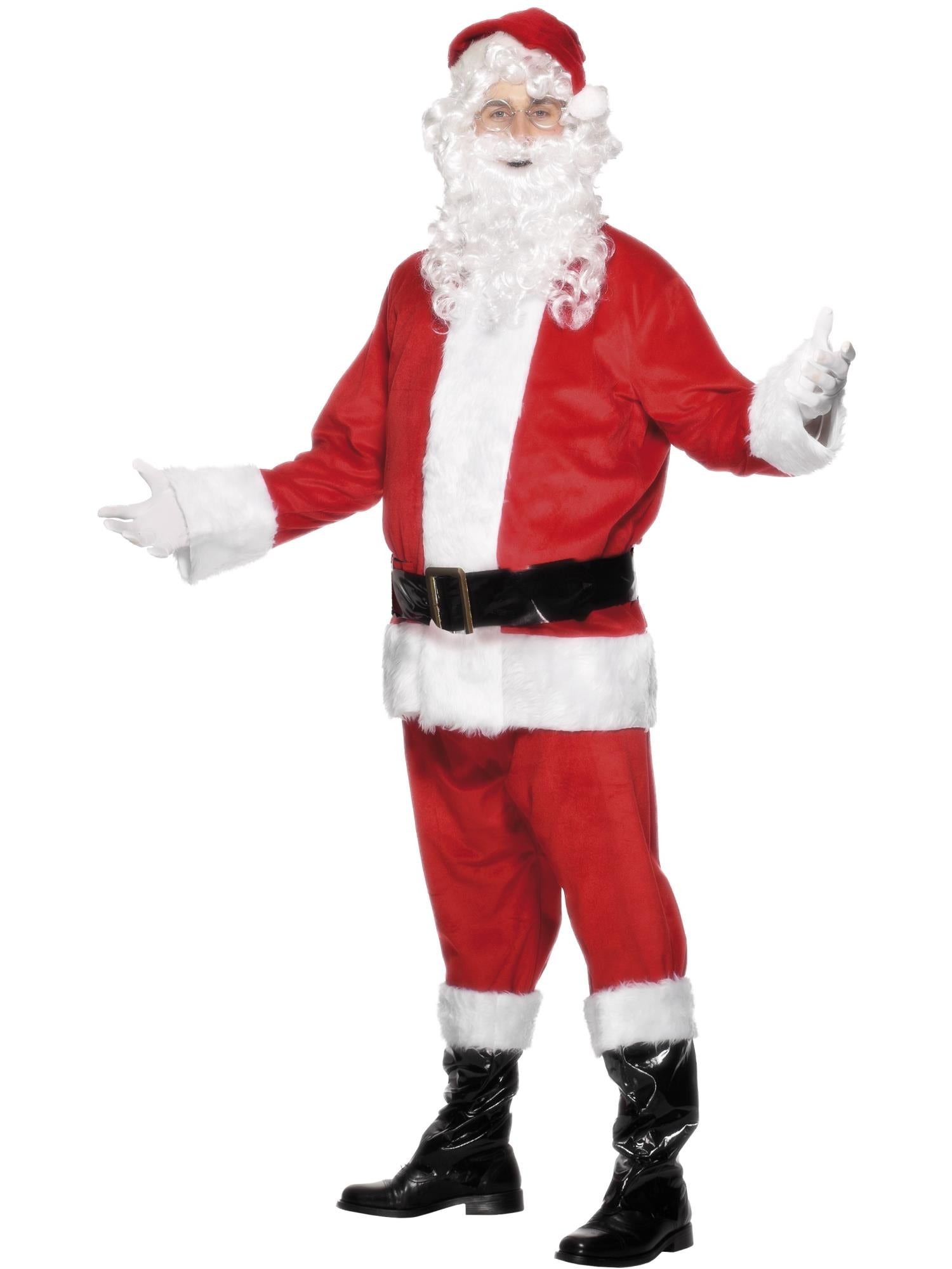Santa Suit Velour Costume