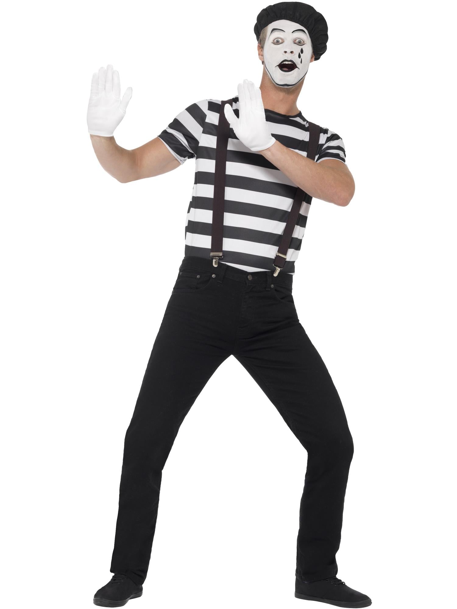 Smiffys Gentleman Mime Artist Costume - 24596