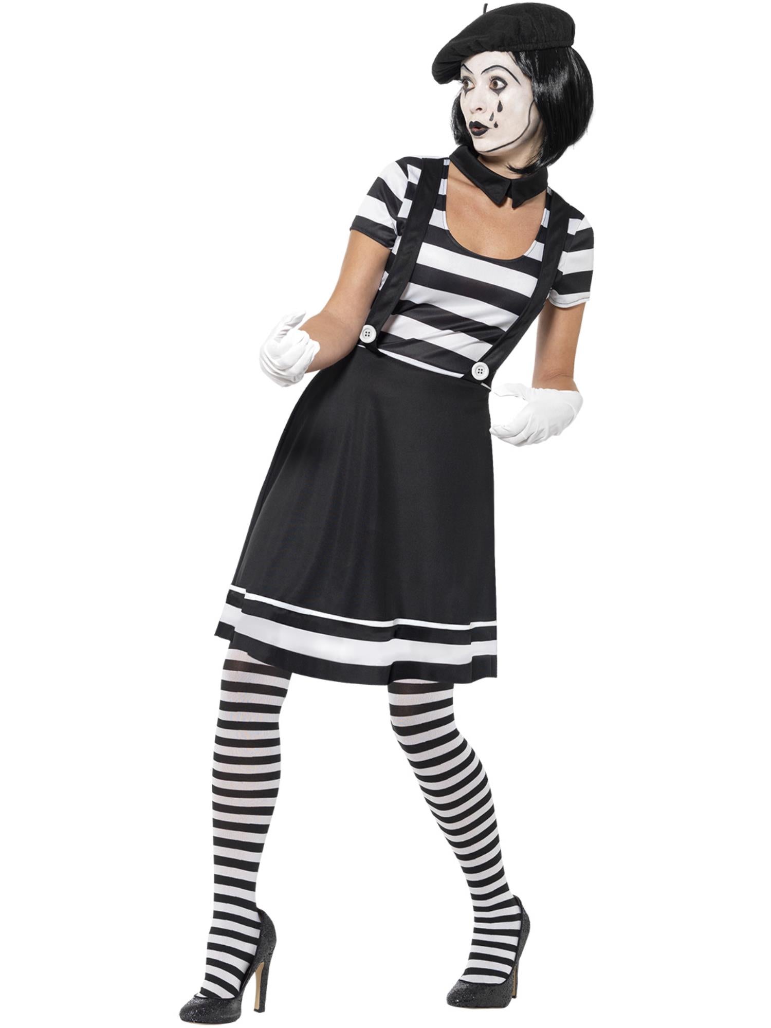 Lady Mime Artist Costume