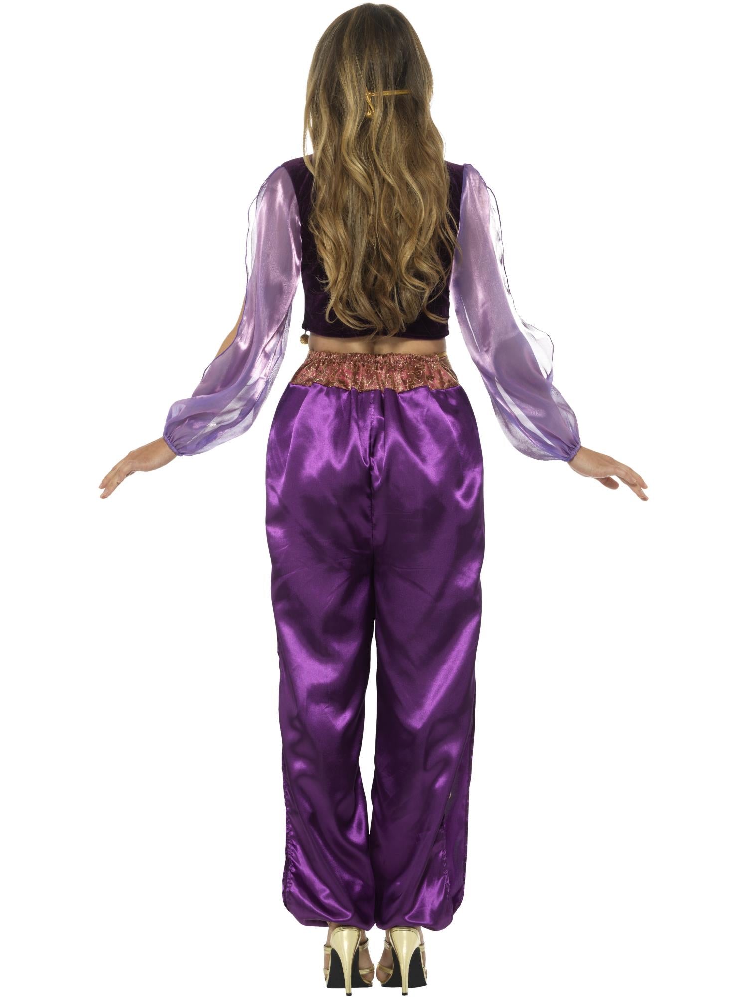 Smiffys Arabian Princess Costume, Purple - 24702