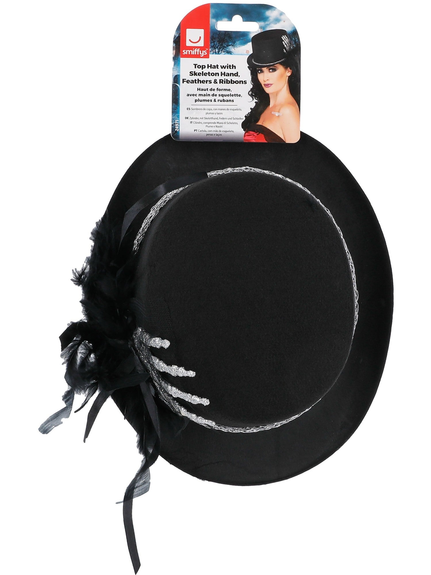 Smiffys Top Hat, Black - 24971