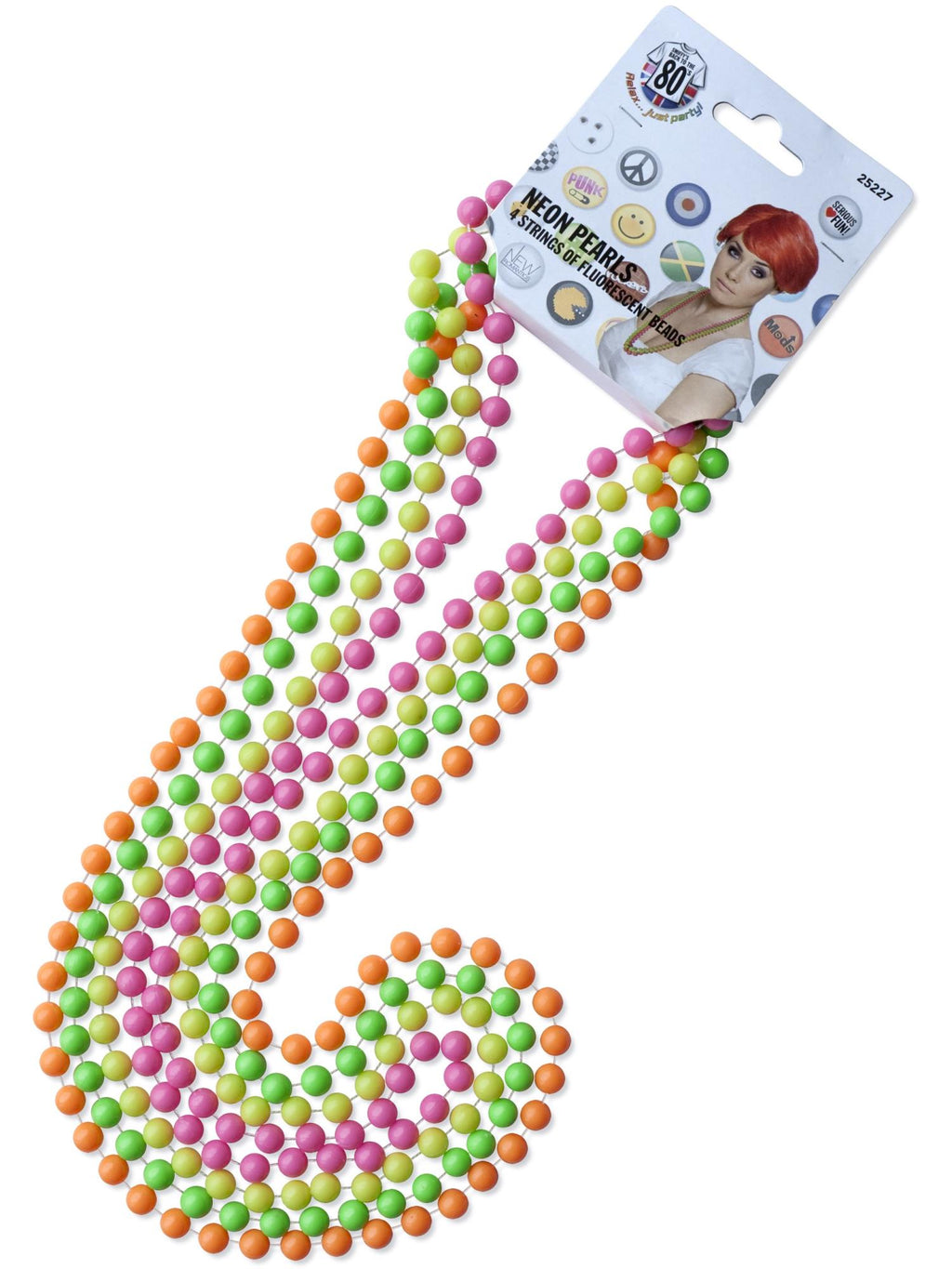 Beads Fluorescent x4