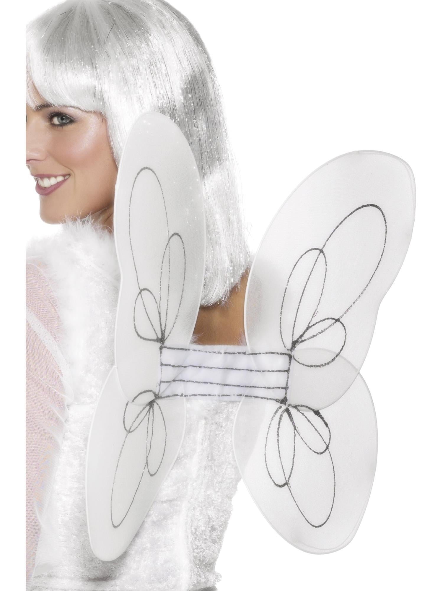 White Angel Net Wings