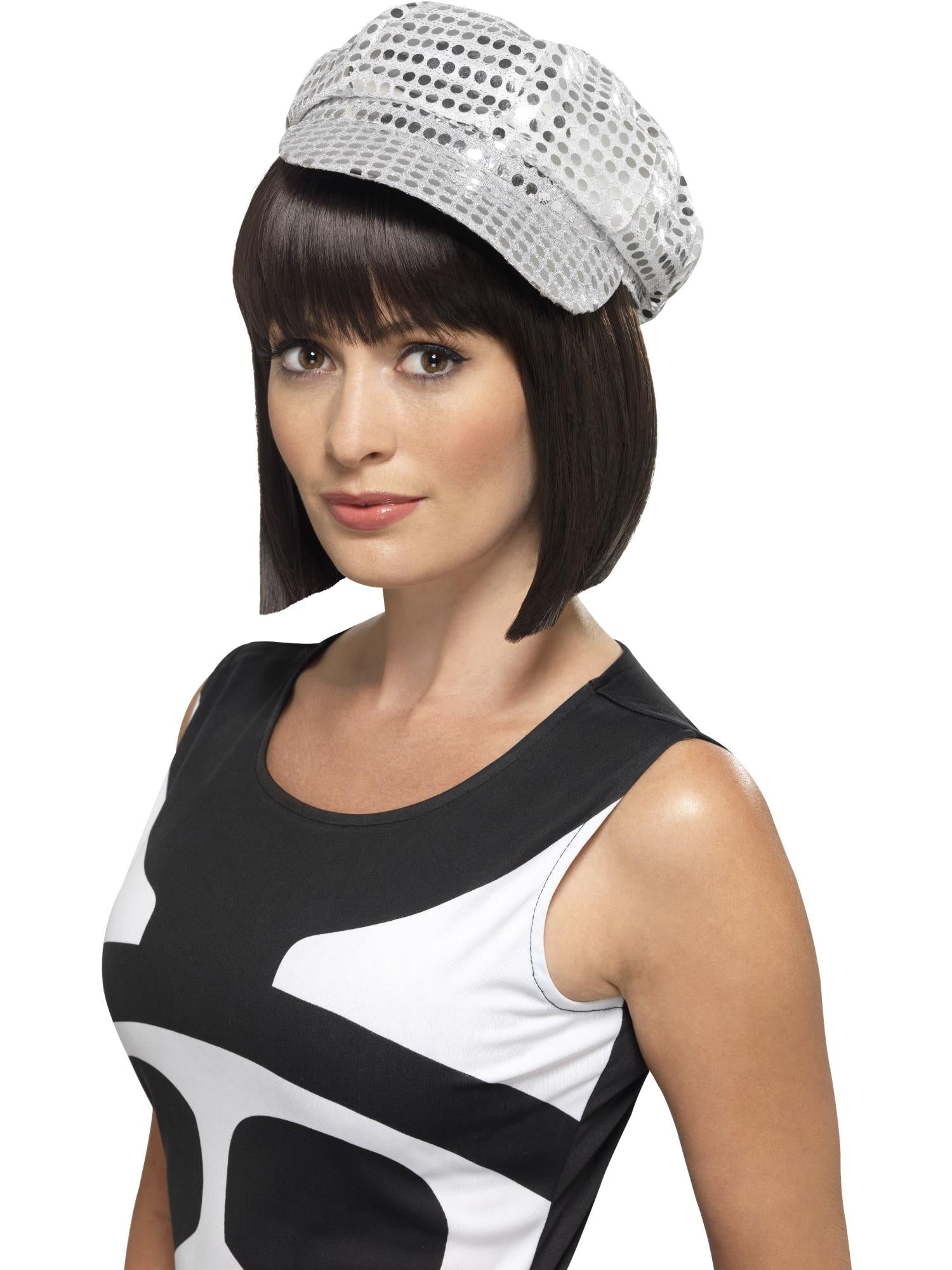 Disco Hat Silver