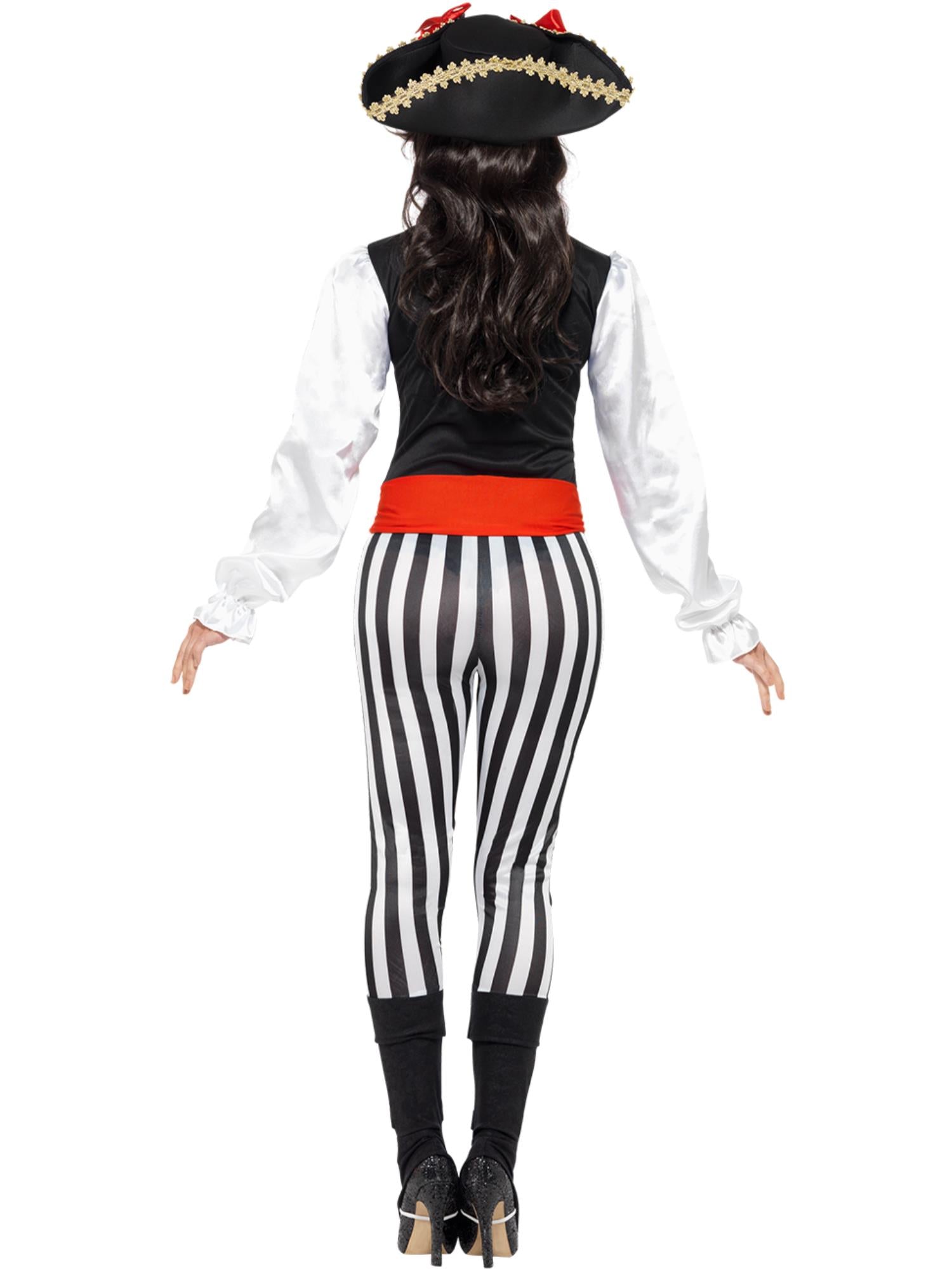 Smiffys Pirate Lady Costume, with Top - 25561