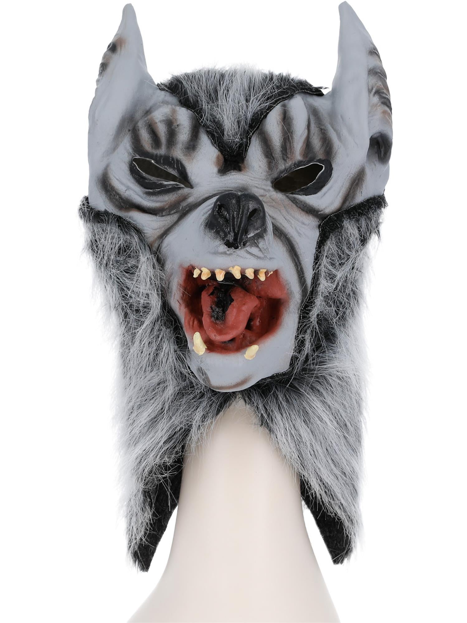 Wolf mask, Silver