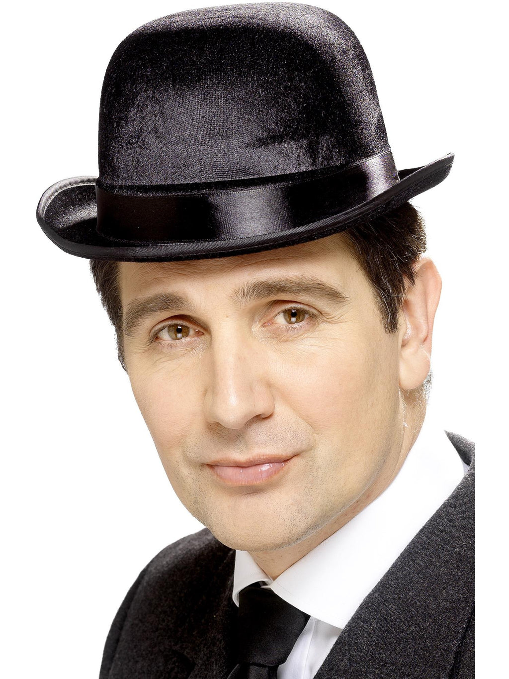 Tales of Old England Derby Bowler Hat, Black
