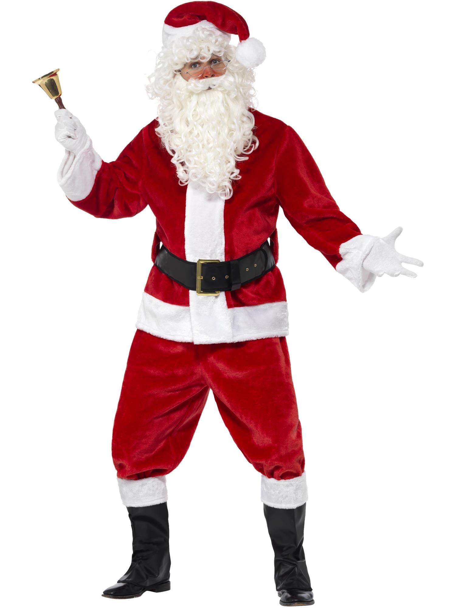 Smiffys Deluxe Santa Costume & Hat - 25963