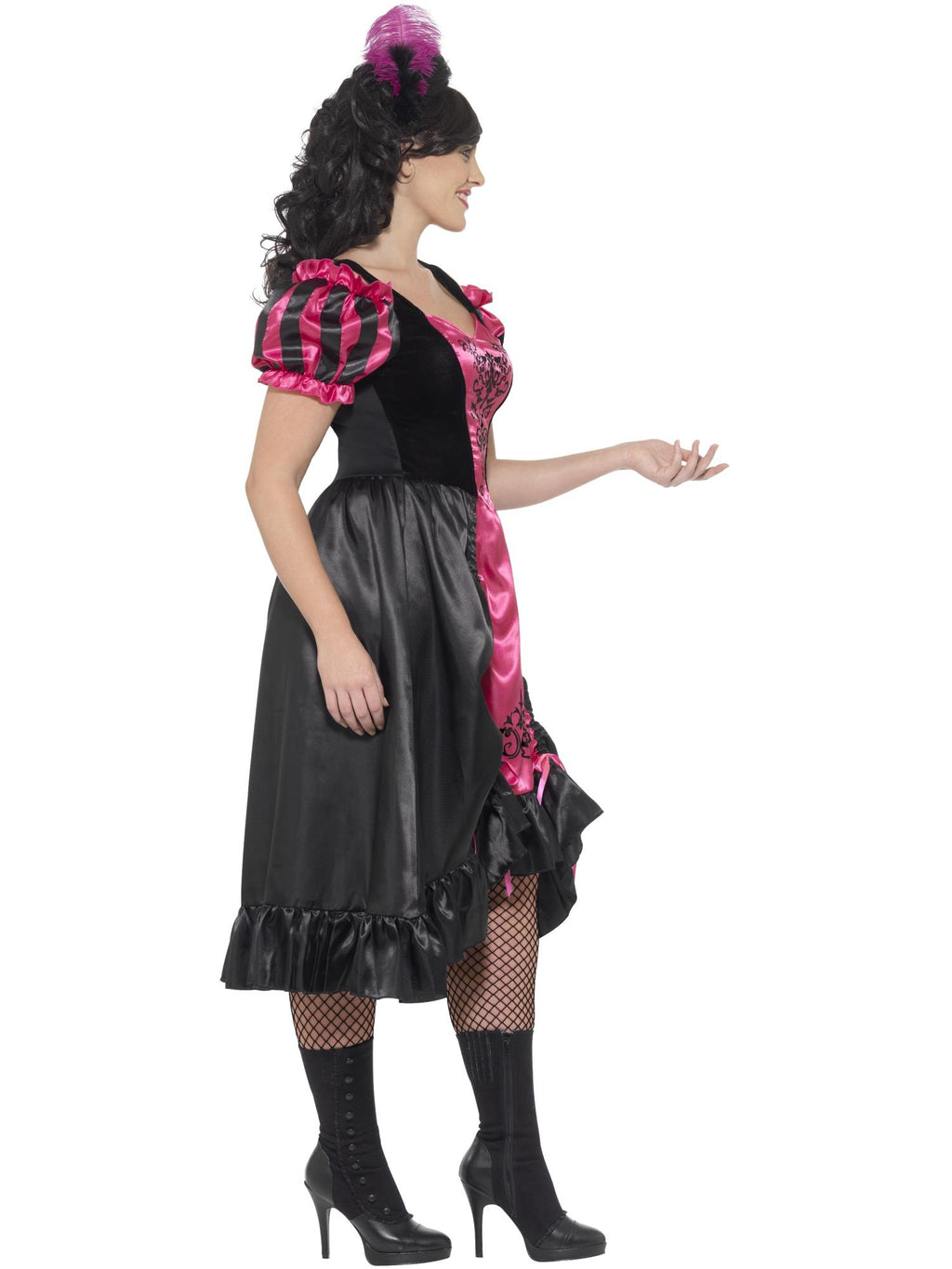 Smiffys Curves Sassy Saloon Costume - 26529