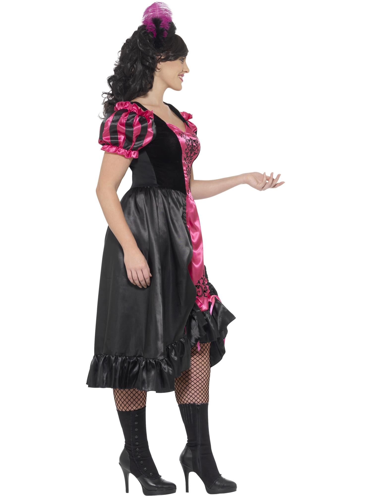 Smiffys Curves Sassy Saloon Costume - 26529