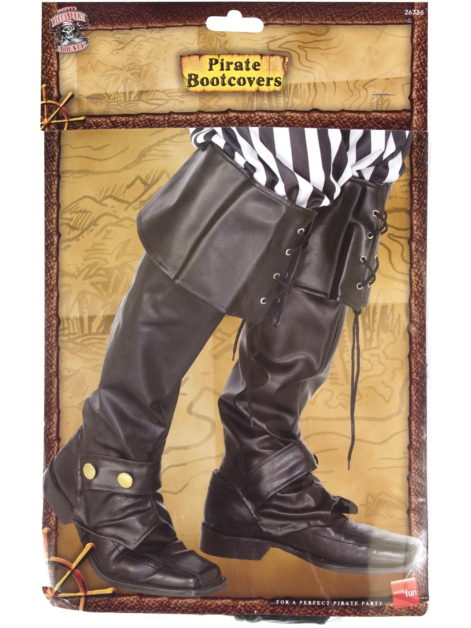 Pirate Deluxe Boot Covers