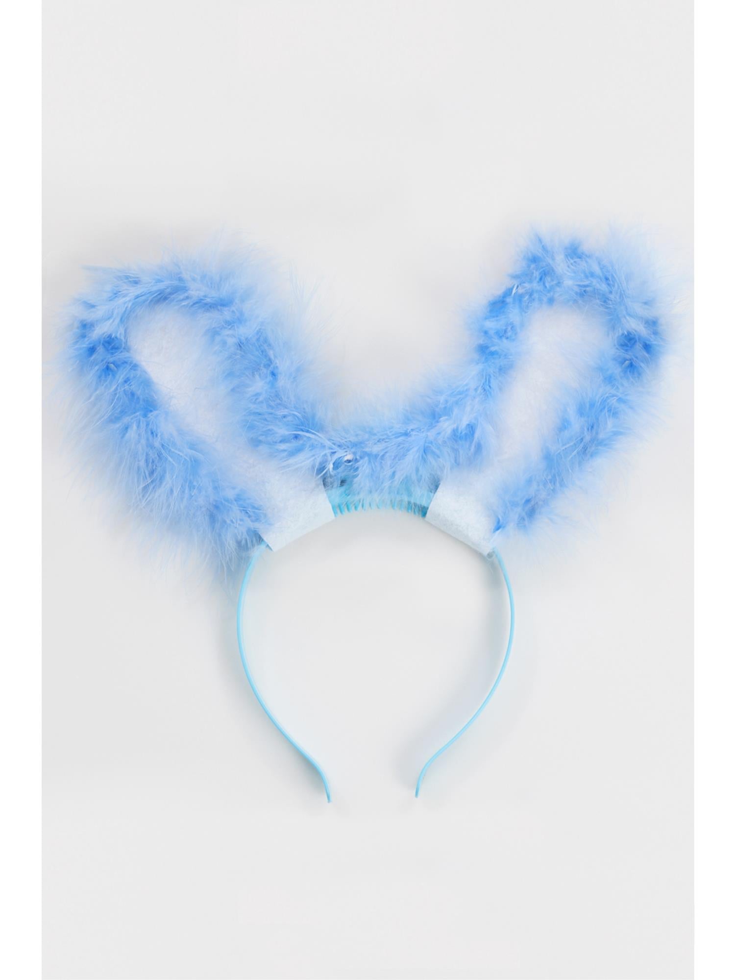 Smiffys Bunny Ears, Blue - 26906