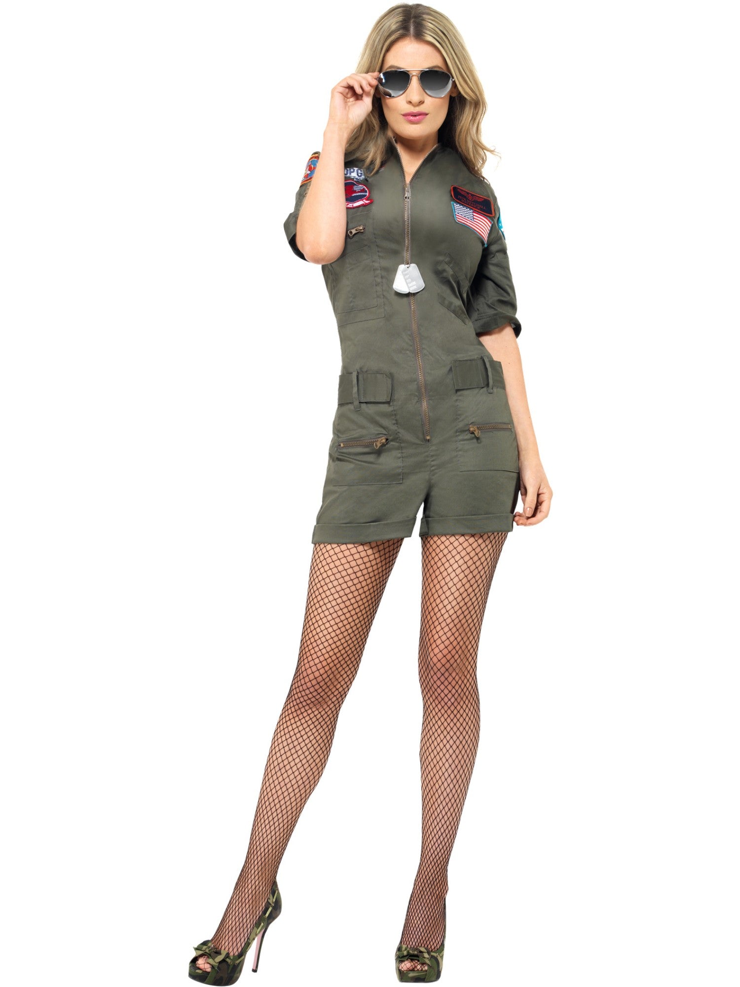 Ladies Top Gun Aviator Costume