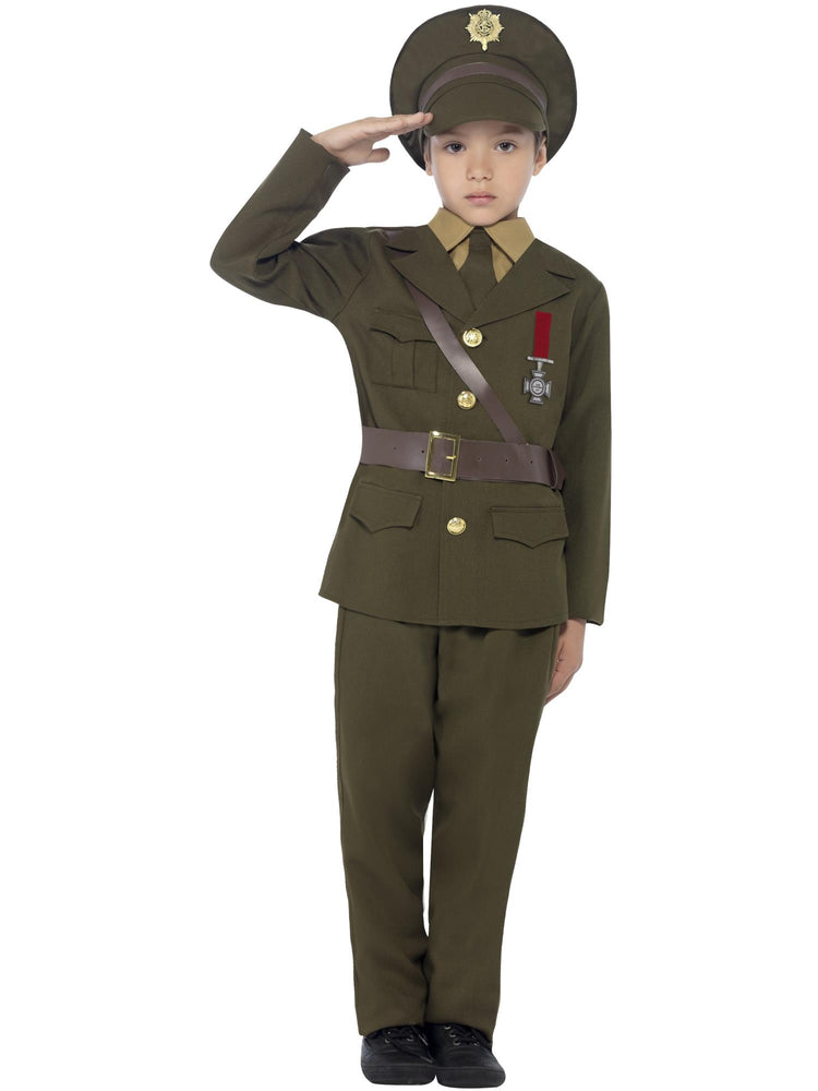 Army Office Child Costume