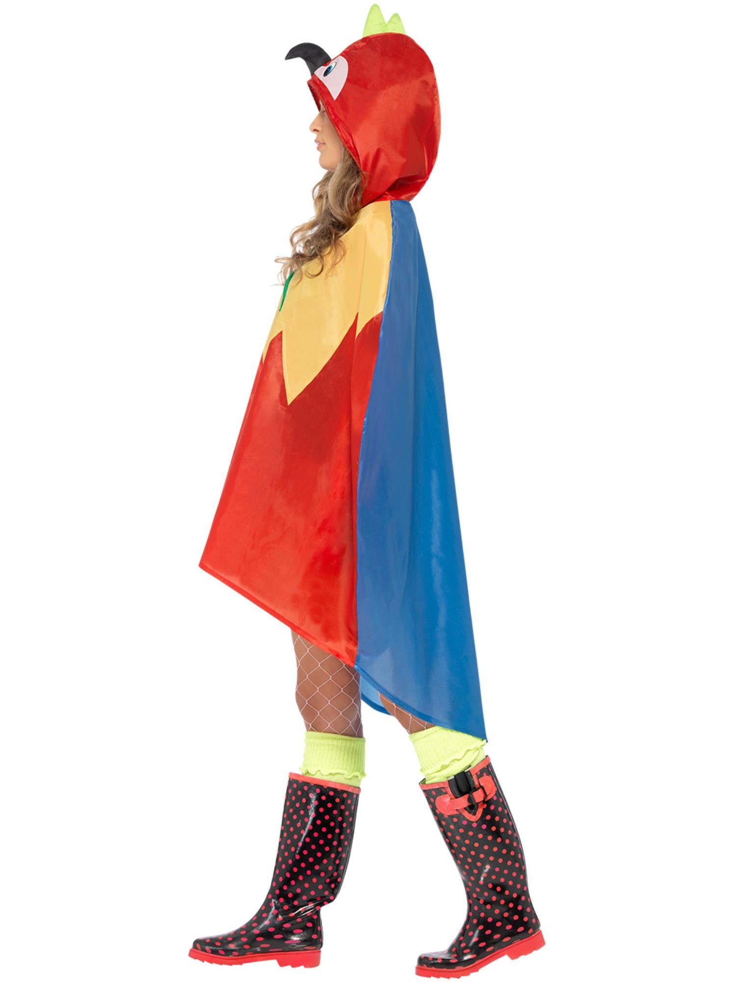 Smiffys Parrot Party Poncho - 27611