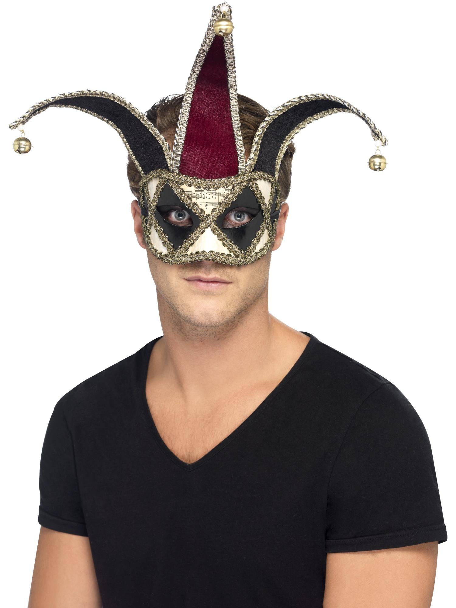 Gothic Venetian Harlequin Eyemask