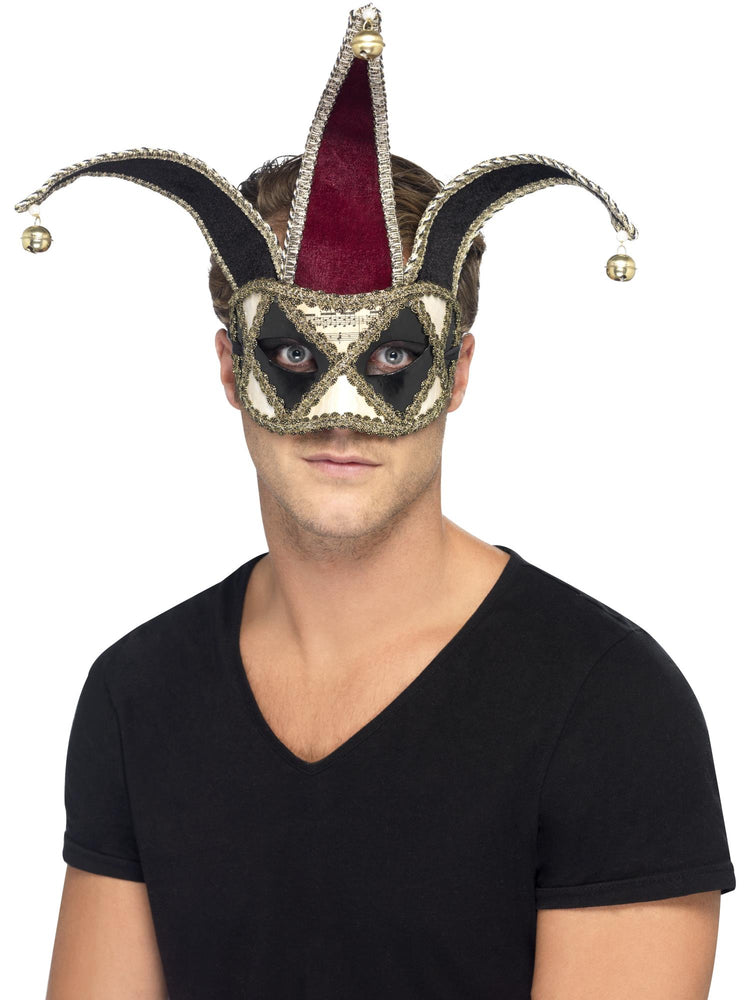 Gothic Venetian Harlequin Eyemask