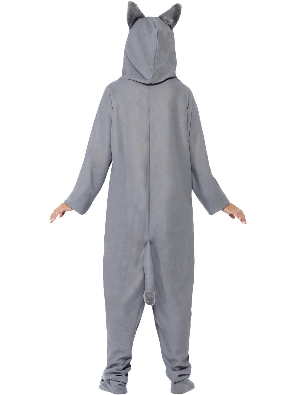 Smiffys Wolf Costume, with Hooded All in One - 27858