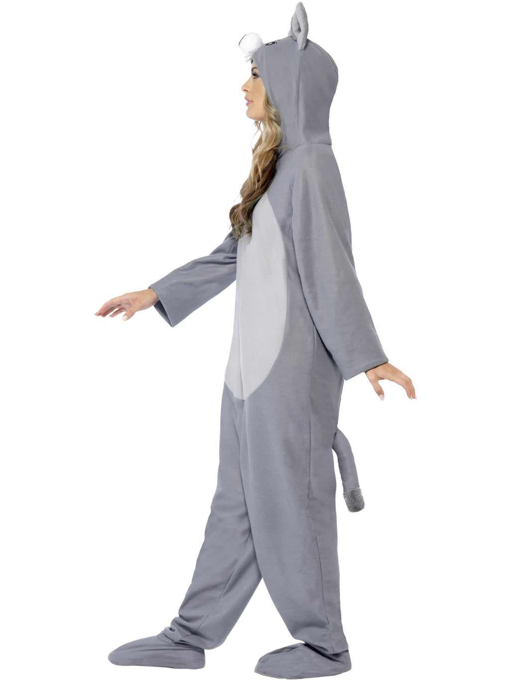 Smiffys Wolf Costume, with Hooded All in One - 27858