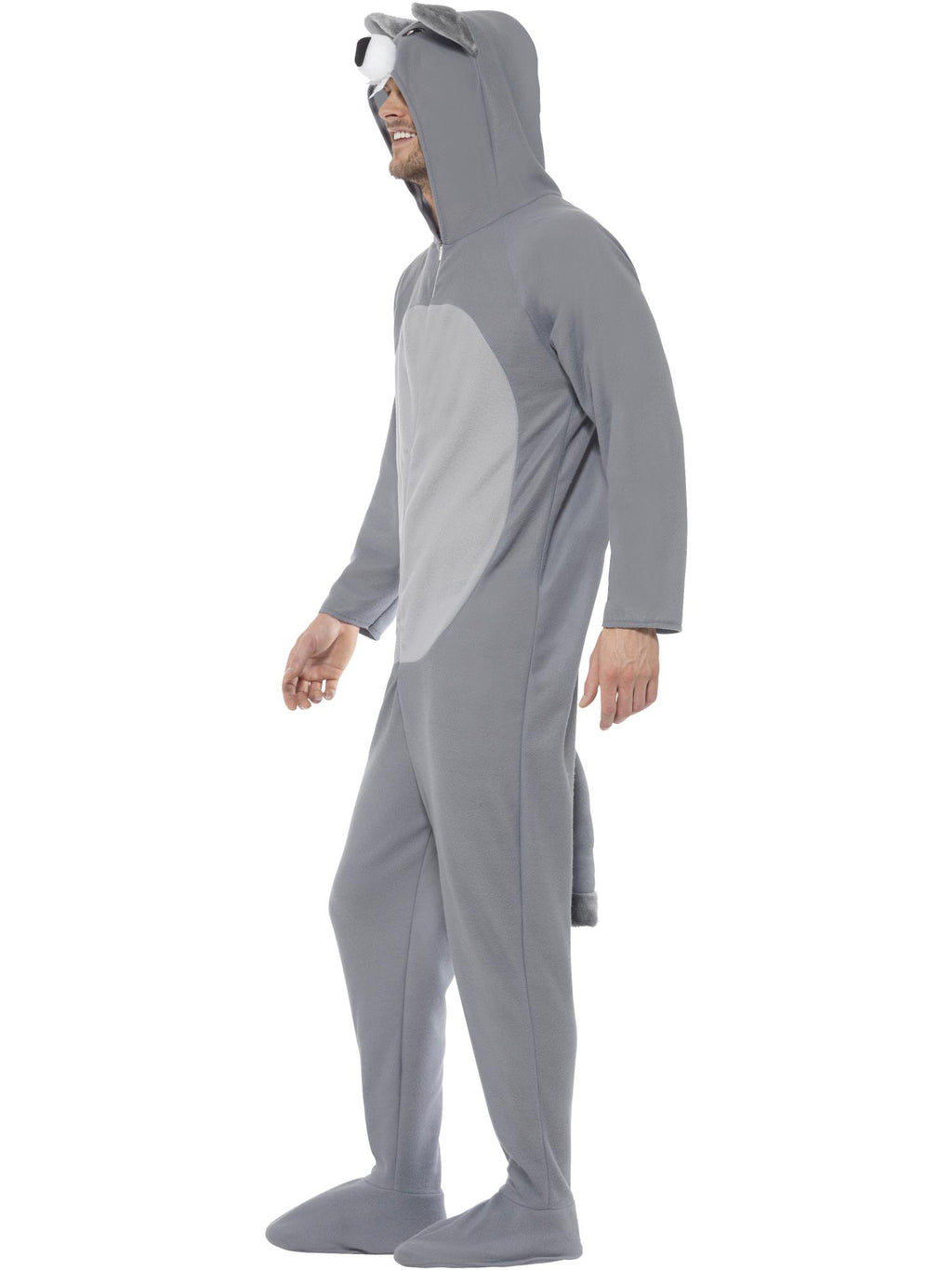 Smiffys Wolf Costume, with Hooded All in One - 27858