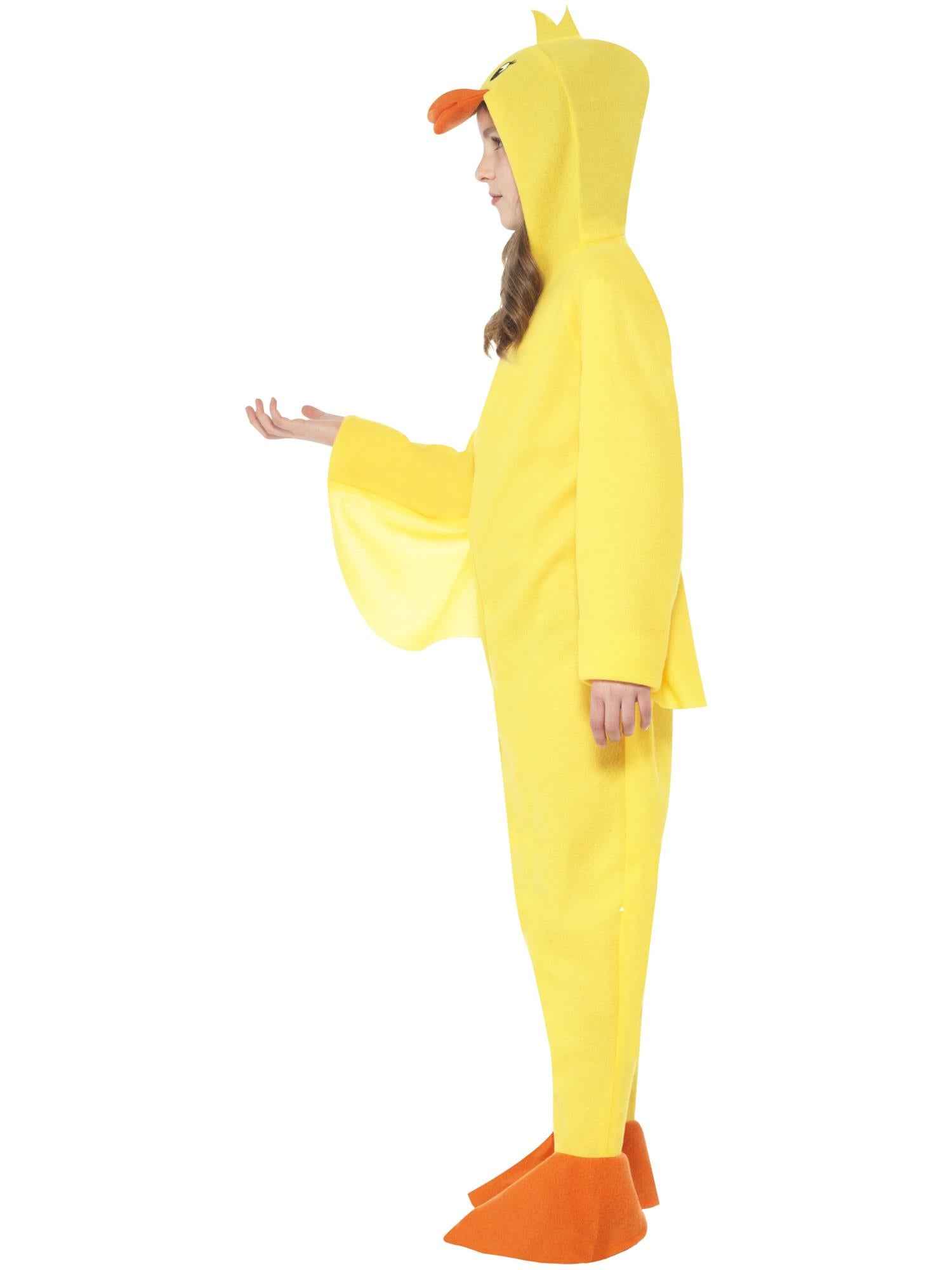 Smiffys Duck Costume, with Hooded All in One, Child - 27995