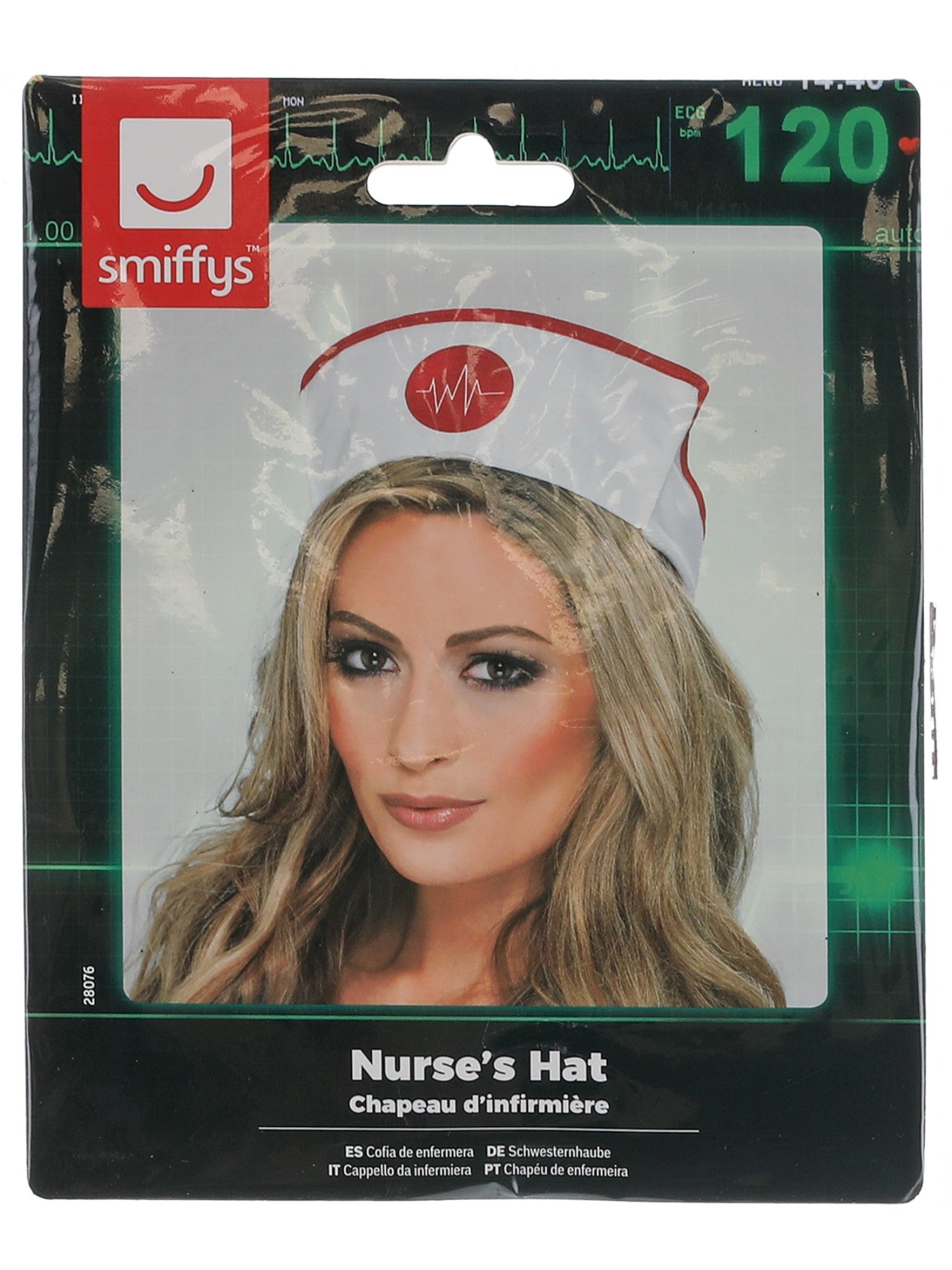 Smiffys Nurse's Hat, Best Quality - 28076