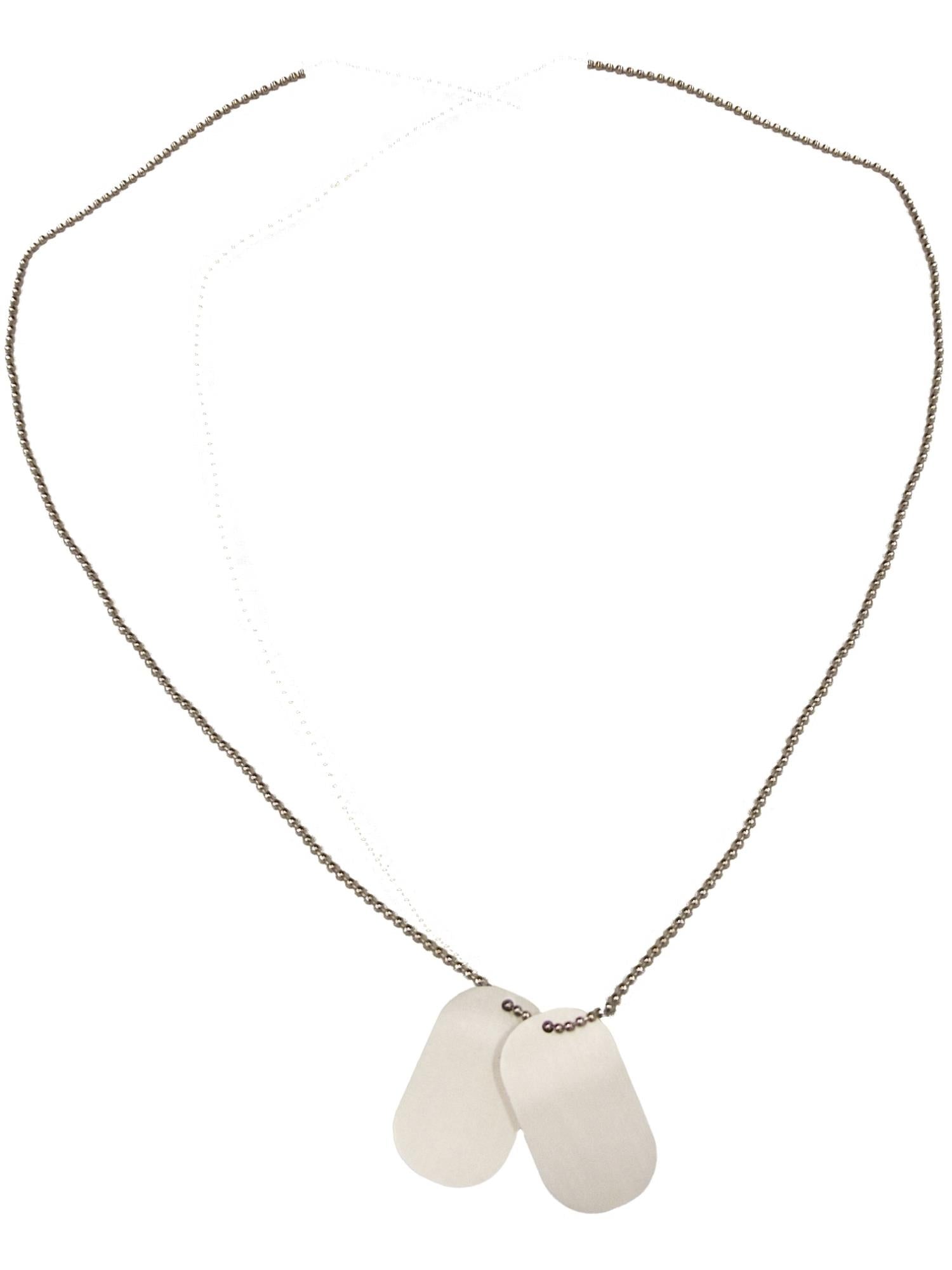 Smiffys Dogtags on Chain - 28348