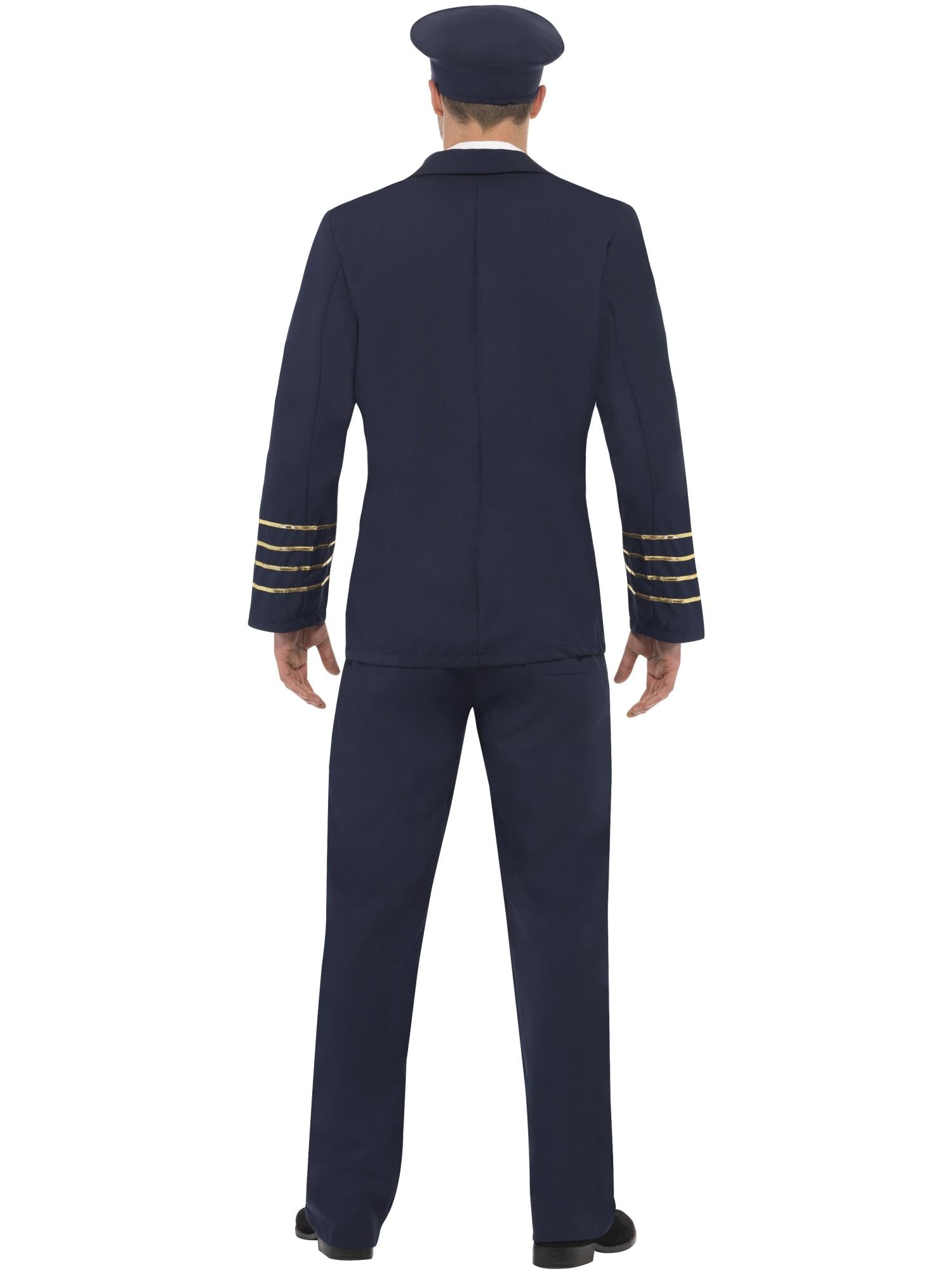 Pilot Costume With Hat (L)