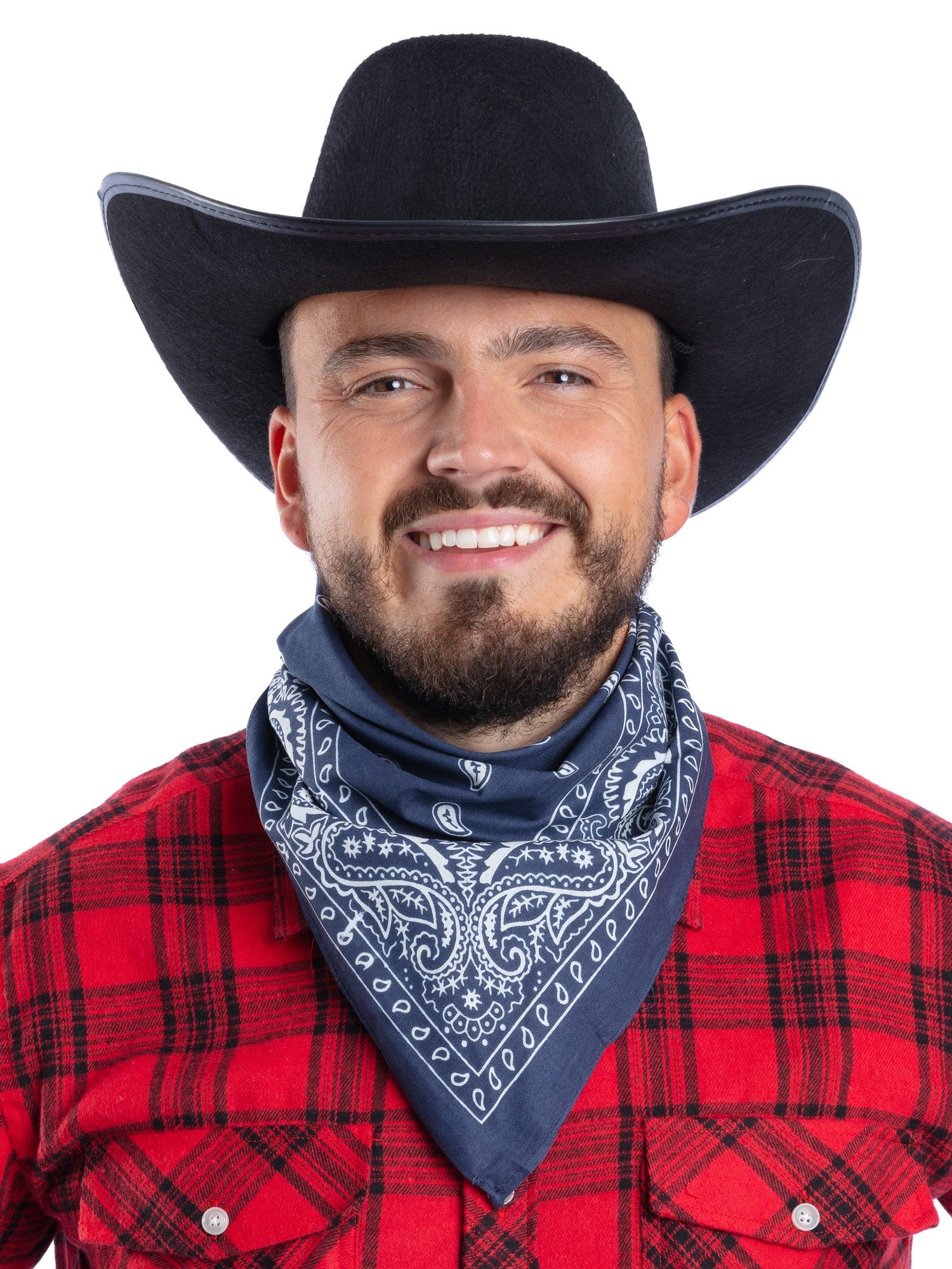 Cowboy Bandana Blue