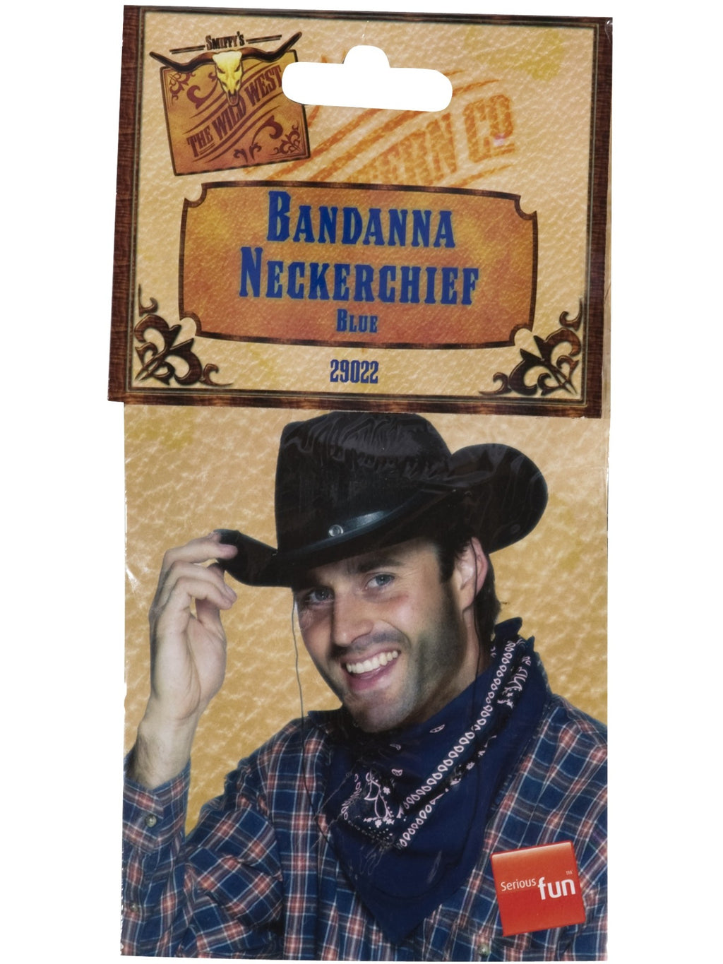 Cowboy Bandana Blue