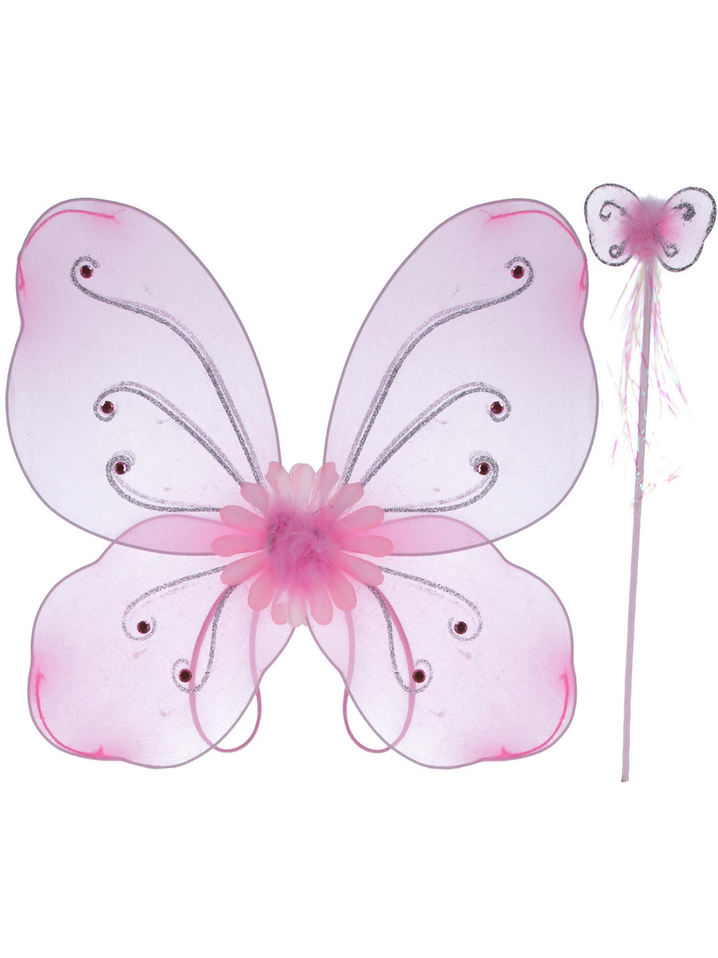 Pink Child Butterfly Wings