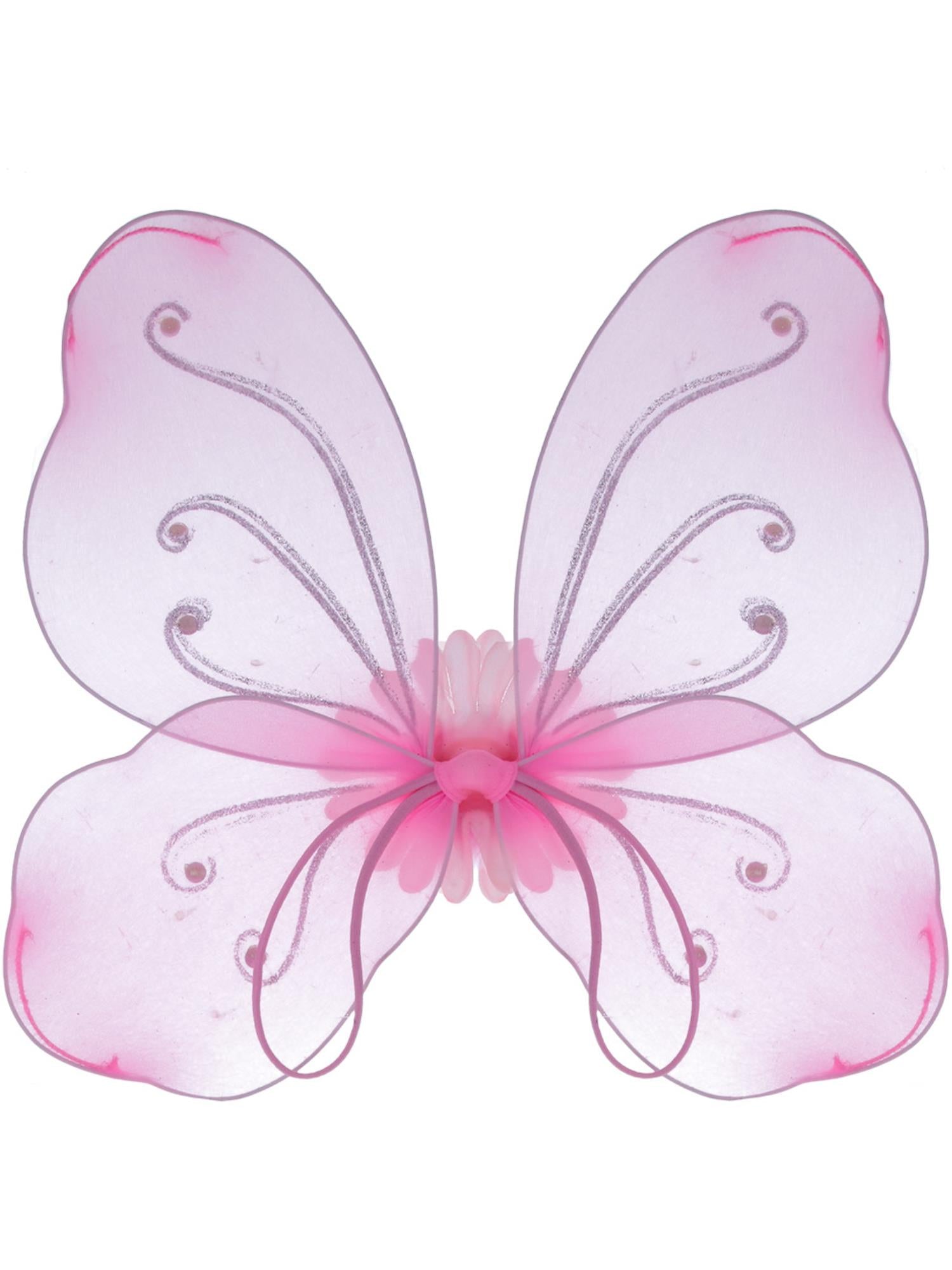 Pink Child Butterfly Wings