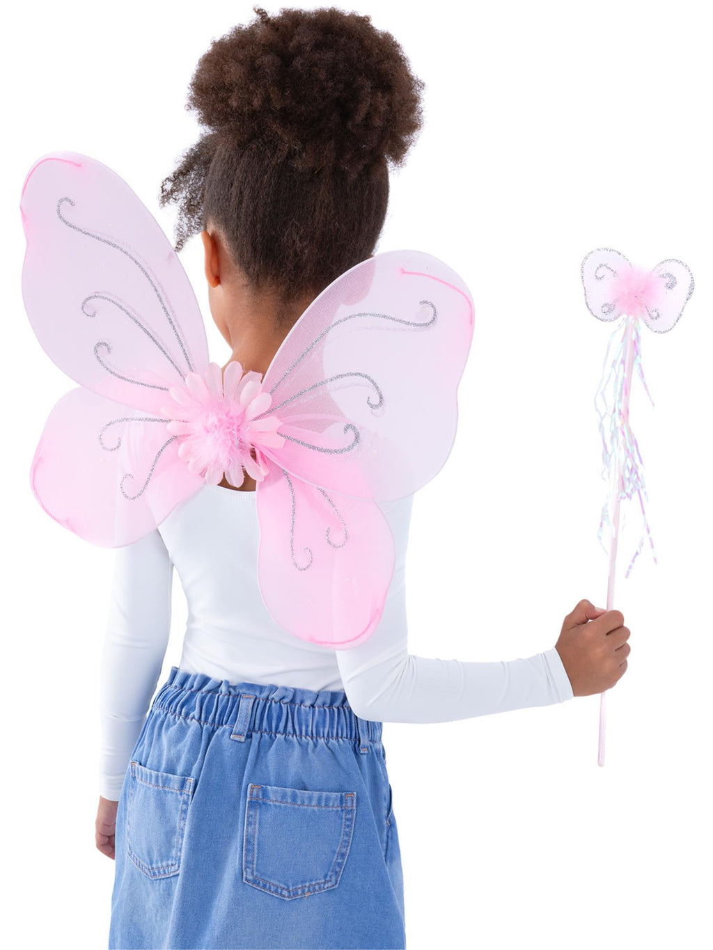 Pink Child Butterfly Wings