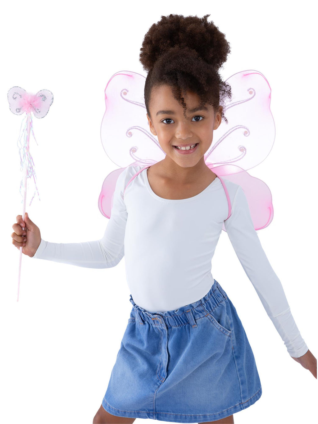 Pink Child Butterfly Wings