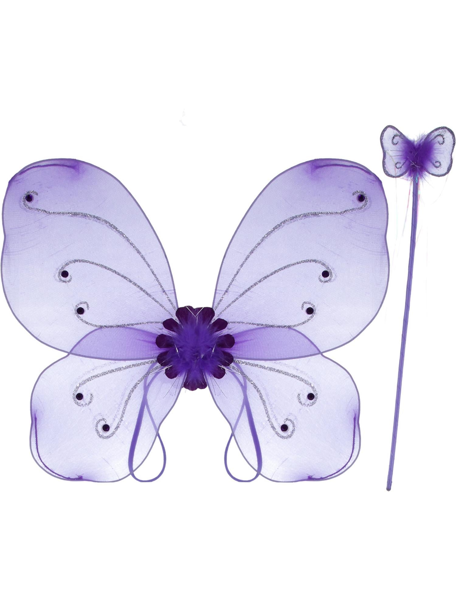 Purple Child Butterfly Wings