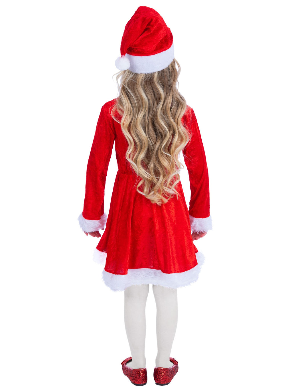 Santa Girls Child Costume