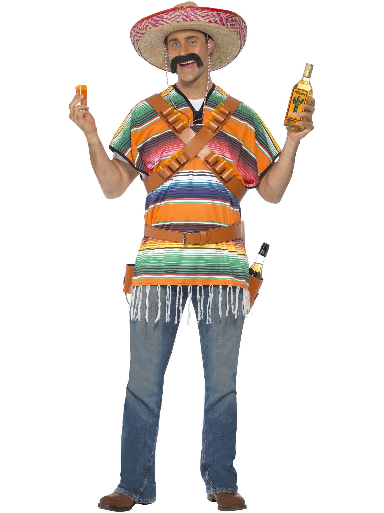 Smiffys Tequila Shooter Guy Costume - 29233