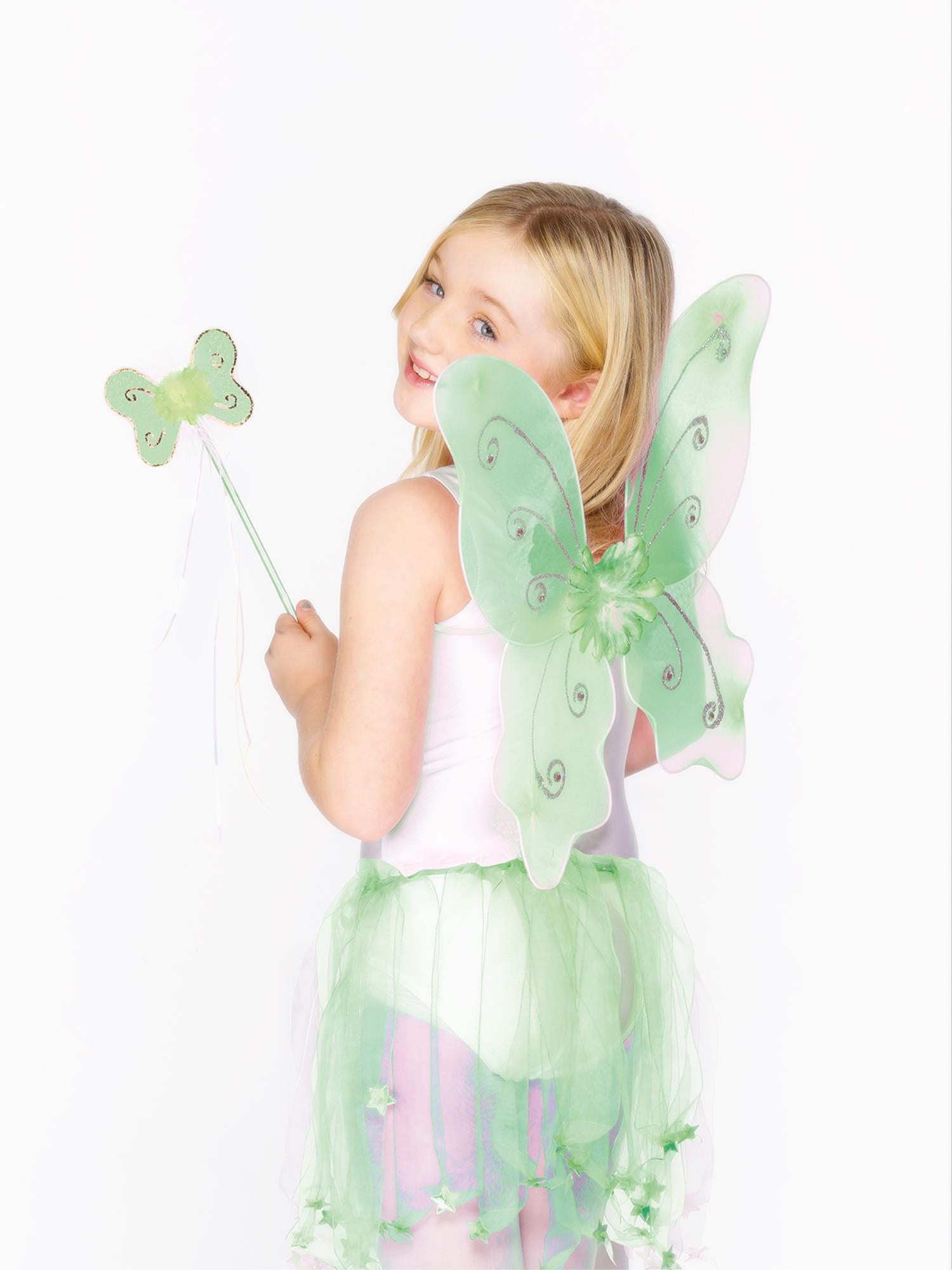 Green Child Butterfly Wings