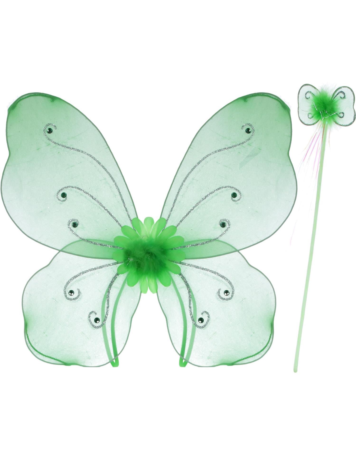 Green Child Butterfly Wings